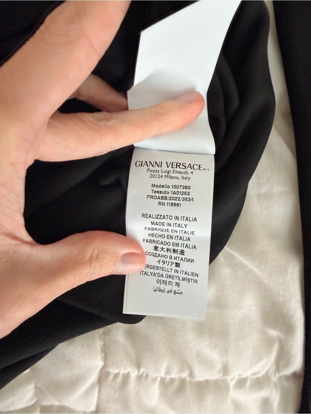 Versace Runway Black Corset Midi Dress IT 40 /
US 4 XS S - Picture 10 of 12